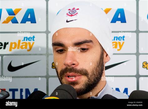 Sao Paulo Brazil Training Corinthians Press Conference