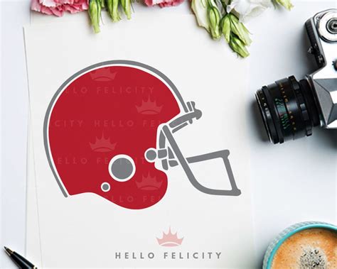 Football Svg Svg Files for Cricut Football Helmet Svg DXF | Etsy