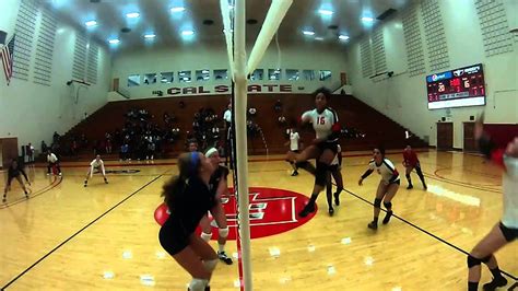 Volleyball Cal State East Bay Vs Cal State Monterey Bay 10 1 13