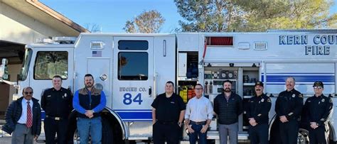 KCFD Station 84 Receives New Fire Engine – Kern County Fire Department