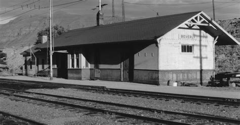 Big Bend Railroad History: 1970 Beverly Depot