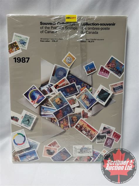 Canada Post Corporation 1987 Souvenir Collection of the Postage Stamps ...