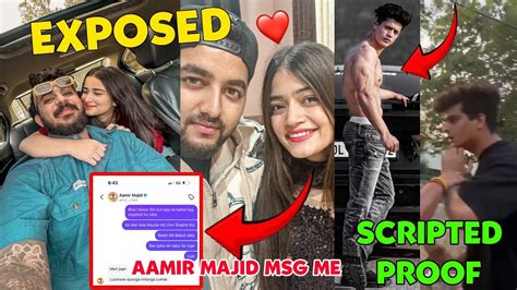 Aamir Majid Breakup Fake Proofs Jannu Stuntz Vlogs Alyan Exposed