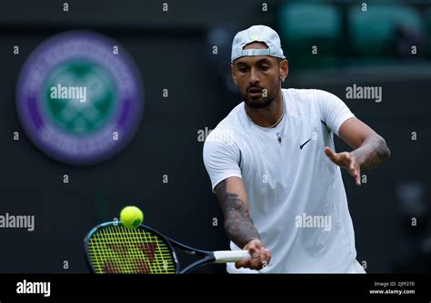 Stefanos Tsitsipas Nick Kyrgios Hi Res Stock Photography And Images Alamy