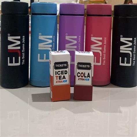 Jual SALT EJM TICKETS COLA ICED TEA XTRA ICE SALTNIC 30ML 25MG 35MG