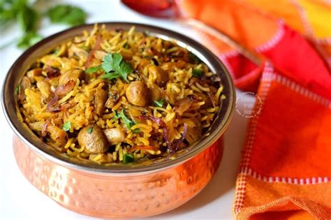 Chettinad Mushroom Biryani Cooking From Heart Mushroom Biryani Asian