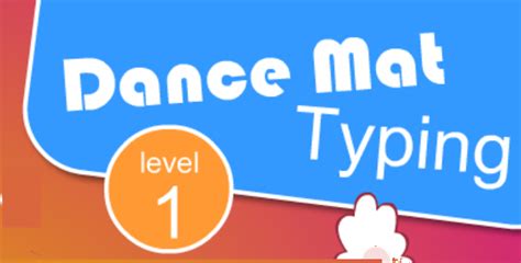 Dance Mat Typing Level 1 – Home Row - TypingGames.TV