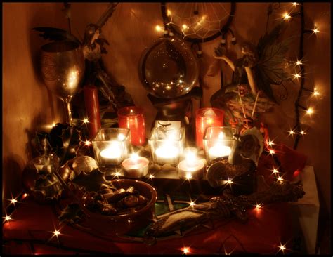 Yule Altar by ReanDeanna on DeviantArt