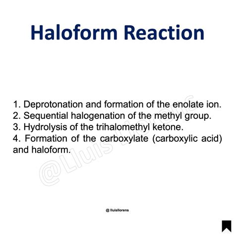 Haloform Reaction - NROChemistry