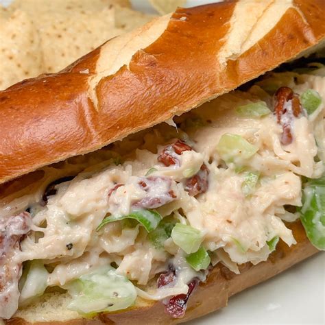 Cranberry Chicken Salad Sandwiches Hot Rods Recipes