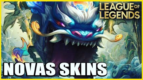 Novas Skins Para O Bardo Tahm Kench Kog Maw Lillia E Leona Guardi