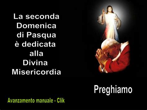 PPT La seconda Domenica di Pasqua è dedicata alla Divina Misericordia