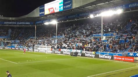 Alaves - Leganes 1-1 great atmosphere from the Alaves fans 13. December ...