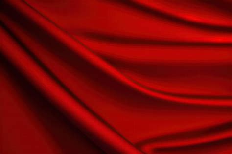 Premium Photo Red Silk Satin Curtain Luxury Background For Design