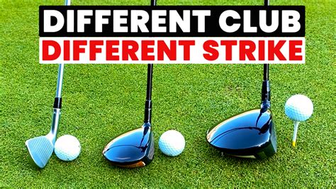 How To Strike Your Irons AND Your Woods Know The Difference