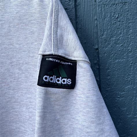 Vtg 90s Adidas Equipment Limited Edition Grey Depop