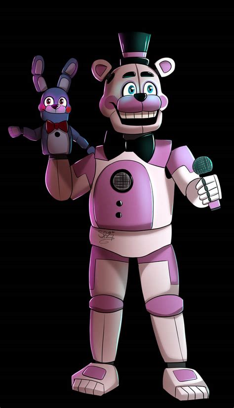 Funtime Freddy Full Body By Silviasr27 On Deviantart