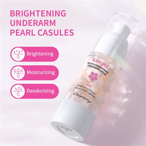 Sakura Gluta Brightening Underarm Cream Armpit Whitening X Ceramide