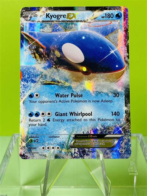 Mavin Kyogre EX XY41 XY Black Star Promo Ultra Rare Pokemon TCG