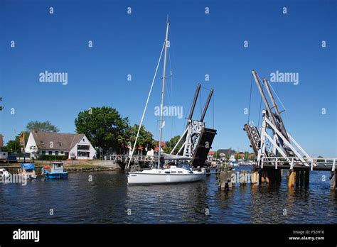 Germany Mecklenburg Western Pomerania Greifswald Yacht Harbour In