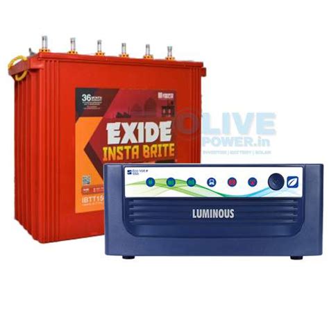 Luminous Exide Ah Best Price Chennai Olive Power