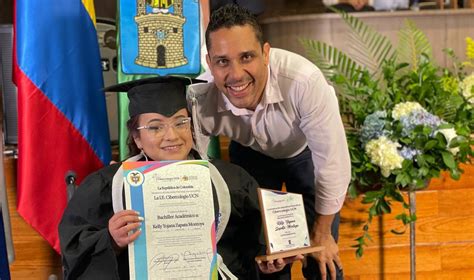 Jóvenes con discapacidad se graduaron en Medellín