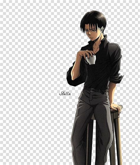 Levi Ackerman Full Body Clear Background Doraemon In 2021 Levi