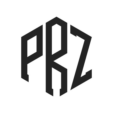 premium vector prz logo design initial letter prz monogram logo
