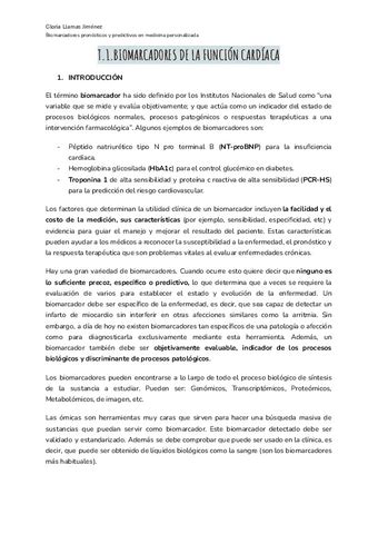 Biomarcadores De La Funcion Cardiaca Pdf