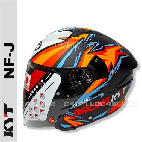 Jual Helm Helem Motor Pria Wanita Dewasa Original Sni Helmet Kyt Nfj