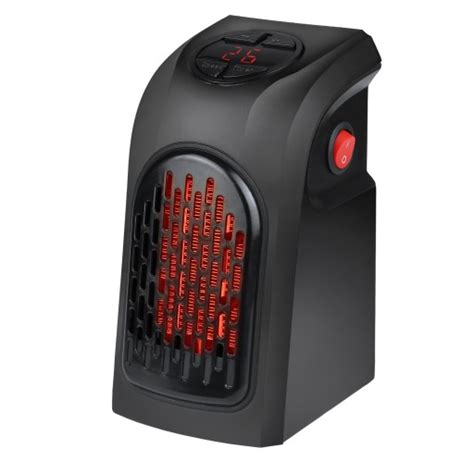 MOCNY GRZEJNIK ELEKTRYCZNY OGRZEWACZ MINI FARELKA HEATER Z DMUCHAWĄ