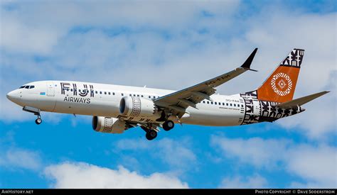 Aircraft Photo Of Dq Fah Boeing Max Fiji Airways