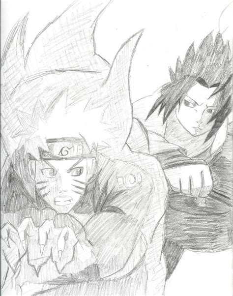 Naruto Fanart: Naruto + Sasuke by KataraZuko4Ever on DeviantArt