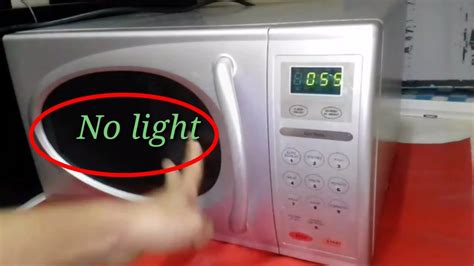 Microwave Light Not Working How To Check Youtube