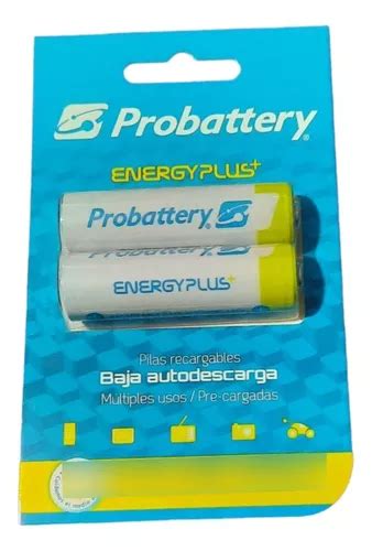 Pilas Recargables Aa Ni Mh Pack X Probattery Mah