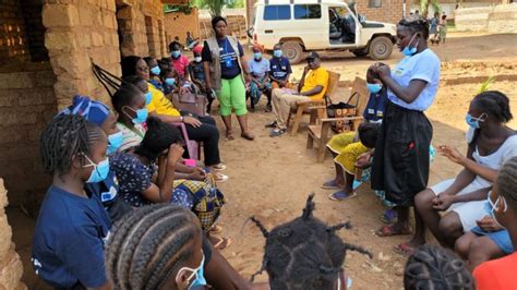 Women And Girls Aim To Reduce Gender Based Violence In Central African