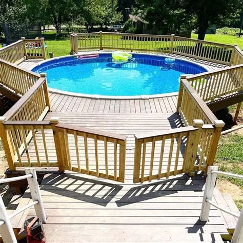 45 Best Above Ground Pools With Deck For 2023 Artofit