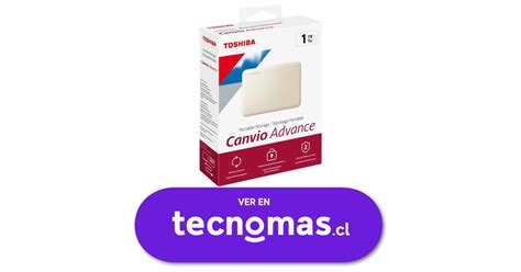 Tecnomas Cl Disco Duro Externo Toshiba Canvio Advance Tb Usb