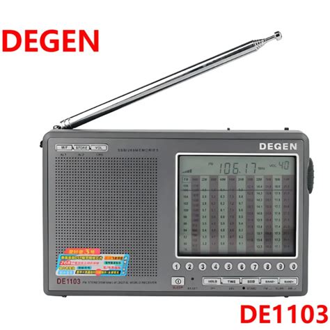 Degen Radio Digital De Fm Am Lw Mw Sw Est Reo De Degen De