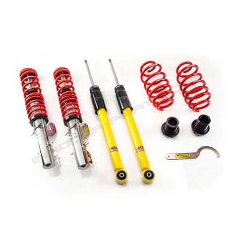 Kit Suspensi N Roscada Audi Seat Skoda Vw Mts Technik Version Street