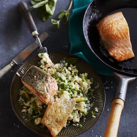 Risotto Met Witte Wijn En Zalm Boodschappen