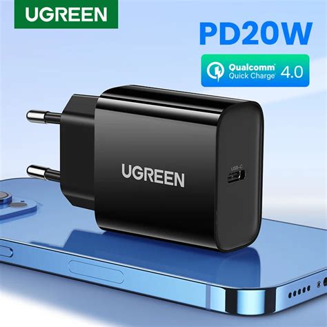 Ugreen Pd Carregador 20w Qc4 0 Qc3 0 Usb Tipo C Carregador Rápido Carga