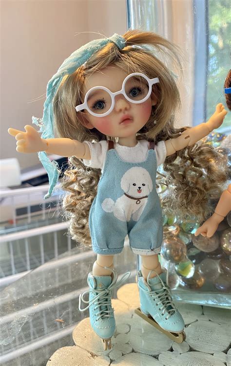 Meadowdolls Moppet Tia Tan Resin Bjd Nude New Mint Doll Peddlar