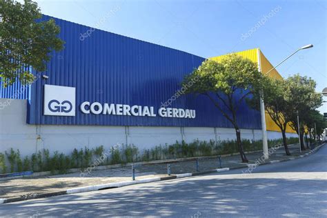 Inscripci N Y Logotipo De Gerdau Empresa Sider Rgica