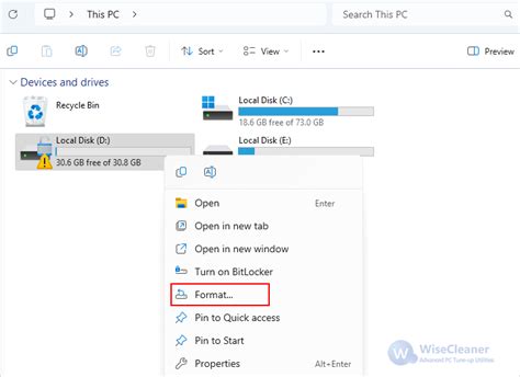 How To Format A Hard Drive On Windows 11