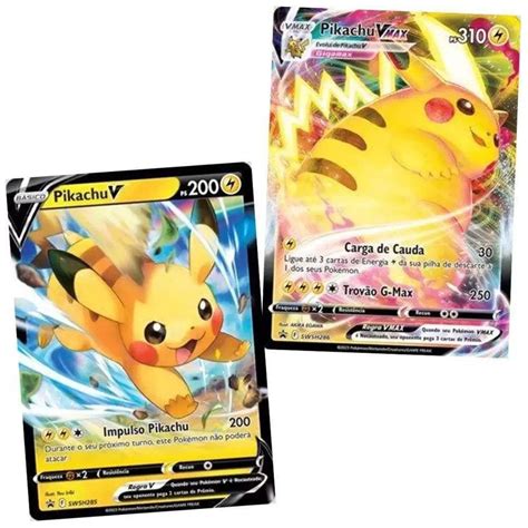 Pokémon Box Coleção Especial Pikachu Vmax Copag