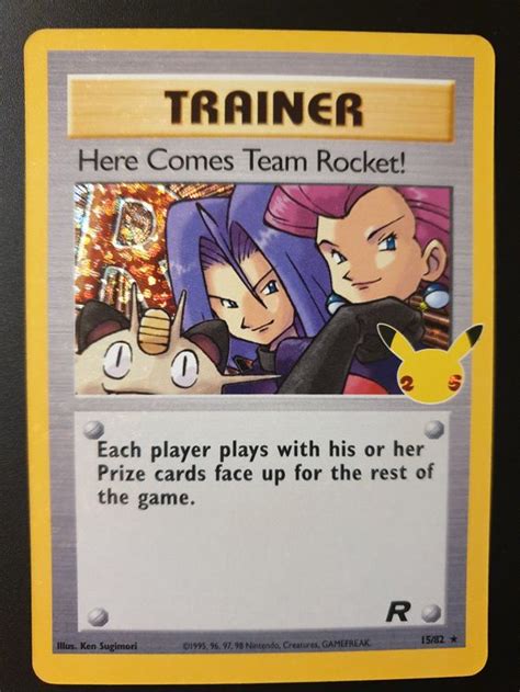 Pokemon Team Rocket 15 82 Celebrations 25th Anniversary NM Kaufen