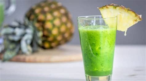 Jugo de piña con pepino y sus beneficios para la salud