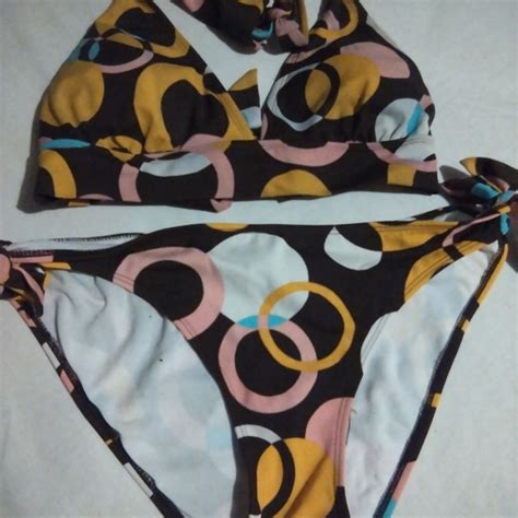 Pool Party Swim Vtg Pool Party Bikini Sz M Poshmark