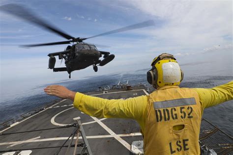 Dvids Images Uss Barry Ddg Conducts Deck Landing